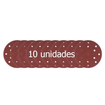 DISCOS DE LIXA 150MM GRAO 60 COM 10 UNIDADES B-51421 MAKITA DISCOS DE LIXA 150MM GRAO 60 COM 10 UNIDADES B-51421 MAKITA