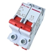 DISJUNTOR BIFASICO BIPOLAR 25A CURVA C ED62C25A - 1681 ELITEK DISJUNTOR BIFASICO BIPOLAR 25A CURVA C ED62C25A - 1681 ELITEK