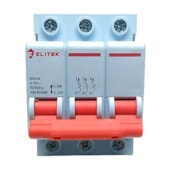 DISJUNTOR TRIFASICO TRIPOLAR 40A CURVA C ED63C40A - 1694 ELITEK DISJUNTOR TRIFASICO TRIPOLAR 40A CURVA C ED63C40A - 1694 ELITEK