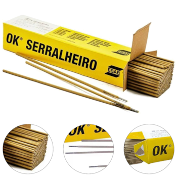 ELETRODO DE SOLDA 6013 OK SERRALHEIRO 2,50 X 350MM - 301673 ESAB