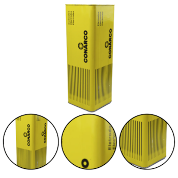 ELETRODO DE SOLDA 7018 4,00 X 450MM CONARCO A18 LATA COM 1,0KG - ESAB ELETRODO DE SOLDA 7018 4,00 X 450MM CONARCO A18 LATA COM 1,0KG - ESAB