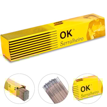 ELETRODO SOLDA OK SERRALHEIRO 4,00 X 350,00MM - 301724 ESAB ELETRODO SOLDA OK SERRALHEIRO 4,00 X 350,00MM - 301724 ESAB