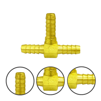 EMENDA EM T 3 SAÍDAS 3/8" - R 162TE DDS EMENDA EM T 3 SAÍDAS 3/8" - R 162TE DDS