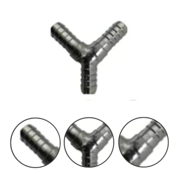 EMENDA EM Y 3 SAÍDAS IGUAIS 3/8" X 3/8" - 316-6-6-6 DDS EMENDA EM Y 3 SAÍDAS IGUAIS 3/8" X 3/8" - 316-6-6-6 DDS