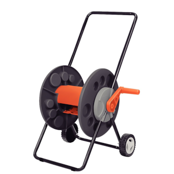 ENROLADOR PLASTICO PARA MANGUEIRAS DE 1/2" CAPACIDADE DE ATE 55M COM BRACOS METALICOS - TRAMONTINA