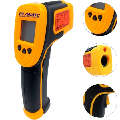 EQUIPAMENTO MEDIÇÃO TEMPERATURA IR TIR-6000/I - TIR 6000 I PLANATC EQUIPAMENTO MEDIÇÃO TEMPERATURA IR TIR-6000/I - TIR 6000 I PLANATC
