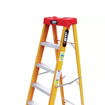 ESCADA FIBRA TESOURA PRÁTICA 5 DEGRAUS 1,41M - EFP5909 BOTAFOGO ESCADA FIBRA TESOURA PRÁTICA 5 DEGRAUS 1,41M - EFP5909 BOTAFOGO