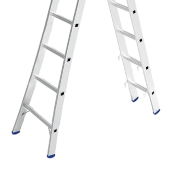 ESCADA PINTOR DUPLA 4,50MT 14 DEGRAUS 30/70 - PN214 ALULEV ESCADA PINTOR DUPLA 4,50MT 14 DEGRAUS 30/70 - PN214 ALULEV