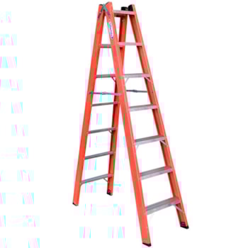 ESCADA TESOURA DUPLA EM ALUMÍNIO/FIBRA 7 DEGRAUS 2,10 METROS TAFD-7 WBERTOLO ESCADA TESOURA DUPLA EM ALUMÍNIO/FIBRA 7 DEGRAUS 2,10 METROS TAFD-7 WBERTOLO