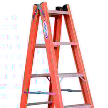 ESCADA TESOURA DUPLA EM ALUMÍNIO/FIBRA 7 DEGRAUS 2,10 METROS TAFD-7 WBERTOLO ESCADA TESOURA DUPLA EM ALUMÍNIO/FIBRA 7 DEGRAUS 2,10 METROS TAFD-7 WBERTOLO