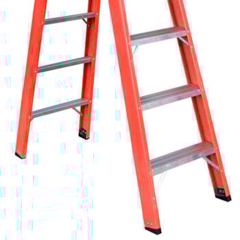 ESCADA TESOURA DUPLA EM ALUMÍNIO/FIBRA 7 DEGRAUS 2,10 METROS TAFD-7 WBERTOLO ESCADA TESOURA DUPLA EM ALUMÍNIO/FIBRA 7 DEGRAUS 2,10 METROS TAFD-7 WBERTOLO