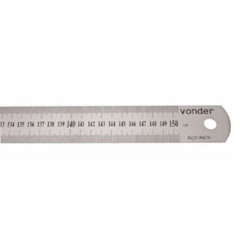 Escala De Aço 1,5 m - 3561150000 Vonder Escala De Aço 1,5 m - 3561150000 Vonder