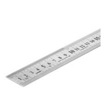 Escala De Aço 600mm - 3561211000 Vonder Escala De Aço 600mm - 3561211000 Vonder