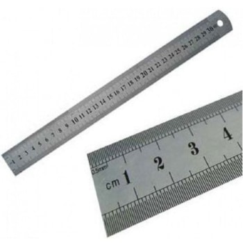 Escala De Aço 600mm - 3561211000 Vonder Escala De Aço 600mm - 3561211000 Vonder