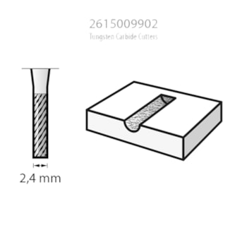 ESCARIADOR 9902 CARBTUNG 3/32" - 2615009902000 DREMEL ESCARIADOR 9902 CARBTUNG 3/32" - 2615009902000 DREMEL