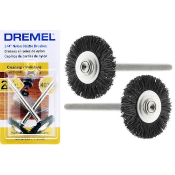 ESCOVA CIRCULAR COM CERDAS 3/4" 403 2 PEÇAS - 26150403AA-000 DREMEL