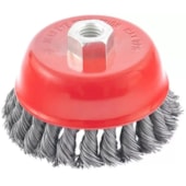ESCOVA DE ACO CARBONO TIPO COPO 150 MM ROSCA M14 - 746299 MTX ESCOVA DE ACO CARBONO TIPO COPO 150 MM ROSCA M14 - 746299 MTX