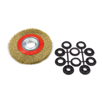 ESCOVA DE AÇO CIRCULAR LATONADA 6 X 1/2" - 319,0004 ROCAST ESCOVA DE AÇO CIRCULAR LATONADA 6 X 1/2" - 319,0004 ROCAST