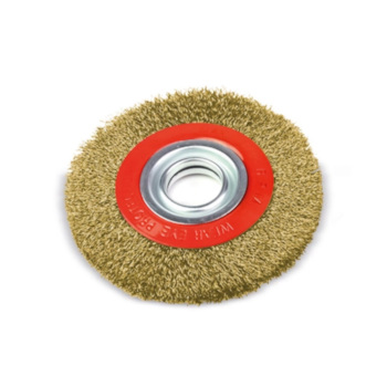 ESCOVA DE AÇO CIRCULAR LATONADA 6 X 1/2" - 319,0004 ROCAST ESCOVA DE AÇO CIRCULAR LATONADA 6 X 1/2" - 319,0004 ROCAST