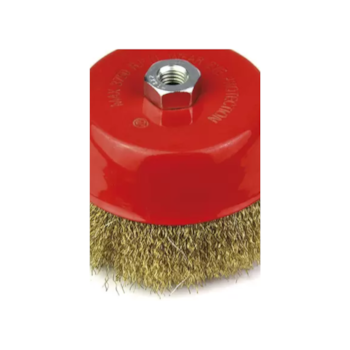 ESCOVA DE AÇO TIPO COPO C/ ROSCA LATONADA 60MM - 319,0009 ROCAST ESCOVA DE AÇO TIPO COPO C/ ROSCA LATONADA 60MM - 319,0009 ROCAST