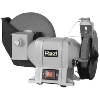 ESMERIL DE BANCADA 6" COM AFIADOR 370W 8'' 220v  - RZ-EA370 RAZI ESMERIL DE BANCADA 6" COM AFIADOR 370W 8'' 220v  - RZ-EA370 RAZI