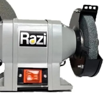 ESMERIL DE BANCADA 6" COM AFIADOR 370W 8'' 220v  - RZ-EA370 RAZI ESMERIL DE BANCADA 6" COM AFIADOR 370W 8'' 220v  - RZ-EA370 RAZI