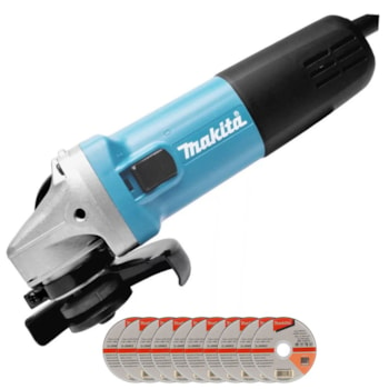 ESMERILHADEIRA ANGULAR 115MM 4-1/2" 840W - 9557HNG MAKITA