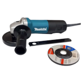 ESMERILHADEIRA ANGULAR 115MM (4.1/2") 840W - 9557HPG MAKITA ESMERILHADEIRA ANGULAR 115MM (4.1/2") 840W - 9557HPG MAKITA