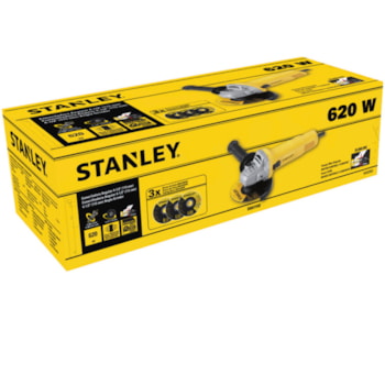 ESMERILHADEIRA ANGULAR 115MM 620W - SG6115D  STANLEY ESMERILHADEIRA ANGULAR 115MM 620W - SG6115D  STANLEY
