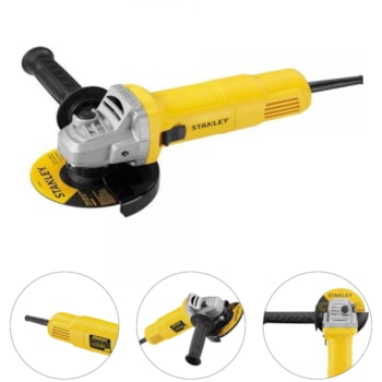 ESMERILHADEIRA ANGULAR 4-1/2" (115MM) 620W - SG6115 STANLEY ESMERILHADEIRA ANGULAR 4-1/2" (115MM) 620W - SG6115 STANLEY