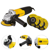 ESMERILHADEIRA ANGULAR 4.1/2" (115MM) 900W + 3 DISCOS - STGS9115D STANLEY