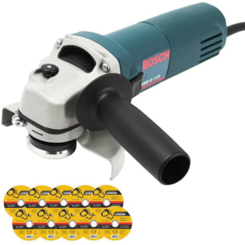 ESMERILHADEIRA ANGULAR 4 1/2" 1375 220v - BOSCH GWS 6-115 ESMERILHADEIRA ANGULAR 4 1/2" 1375 220v - BOSCH GWS 6-115
