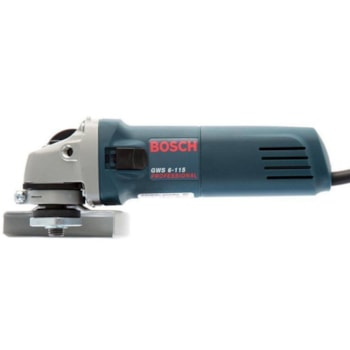 ESMERILHADEIRA ANGULAR 4 1/2" 1375 220v - BOSCH GWS 6-115 ESMERILHADEIRA ANGULAR 4 1/2" 1375 220v - BOSCH GWS 6-115