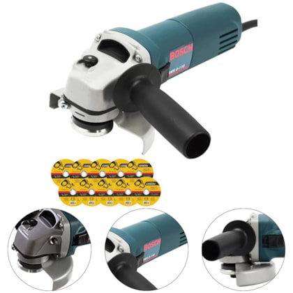 ESMERILHADEIRA ANGULAR 4 1/2" 1375 220v - BOSCH GWS 6-115 ESMERILHADEIRA ANGULAR 4 1/2" 1375 220v - BOSCH GWS 6-115