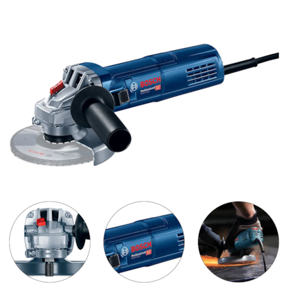ESMERILHADEIRA ANGULAR 4.1/2" / 5" 125MM 900W GWS 9-125 - 06013A90E0 BOSCH