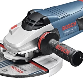 ESMERILHADEIRA ANGULAR 7" 2400W GWS 24-180LVI 220V - BOSCH ESMERILHADEIRA ANGULAR 7" 2400W GWS 24-180LVI 220V - BOSCH