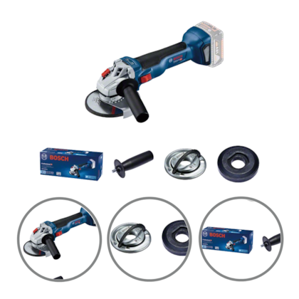 ESMERILHADEIRA ANGULAR A BATERIA GWS 18V-10 PROFESSIONAL - 06019J40E0 BOSCH ESMERILHADEIRA ANGULAR A BATERIA GWS 18V-10 PROFESSIONAL - 06019J40E0 BOSCH