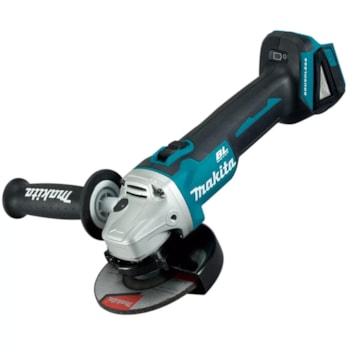 ESMERILHADEIRA ANGULAR DGA504Z + 2 BATERIA DE 18V E 3A + DC18RD + MAC PAC 220V - 152234 MAKITA ESMERILHADEIRA ANGULAR DGA504Z + 2 BATERIA DE 18V E 3A + DC18RD + MAC PAC 220V - 152234 MAKITA