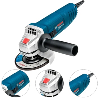 ESMERILHADEIRA PROFISSIONAL 850W 115MM GWS 850 - BOSCH ESMERILHADEIRA PROFISSIONAL 850W 115MM GWS 850 - BOSCH