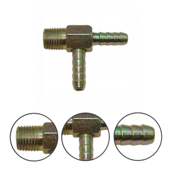 ESPIGÃO EM T 2 SAÍDAS 1/4" X 5/16" NPT - 311-5-4 DDS