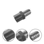 ESPIGÃO FIXO M 1 X 3/4" - R 118 DDS ESPIGÃO FIXO M 1 X 3/4" - R 118 DDS