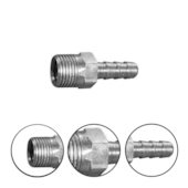 ESPIGÃO FIXO M 3/8" NPT X 3/8" - 401542 DDS