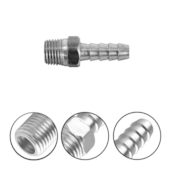 ESPIGÃO FIXO M 3/8" NPT X 5/16" - 401541 DDS ESPIGÃO FIXO M 3/8" NPT X 5/16" - 401541 DDS