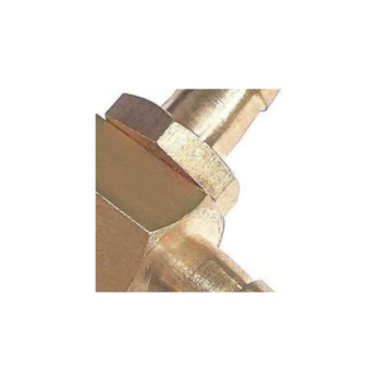 ESPIGÃO T 2 SAÍDAS FIXO M 1/4" NPT X 5/16" - R 121TE DDS ESPIGÃO T 2 SAÍDAS FIXO M 1/4" NPT X 5/16" - R 121TE DDS