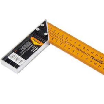 ESQUADRO 10" 250MM METÁLICO - 3234255 SPARTA ESQUADRO 10" 250MM METÁLICO - 3234255 SPARTA