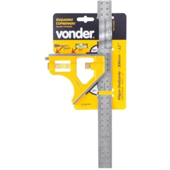 ESQUADRO 12" COMBINADO - 3550212000 VONDER ESQUADRO 12" COMBINADO - 3550212000 VONDER