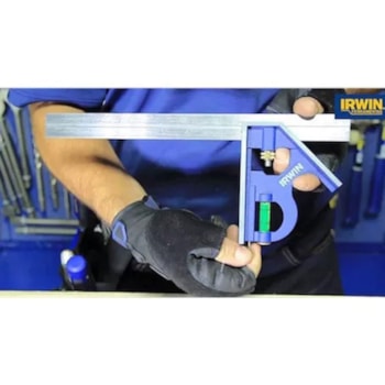 ESQUADRO COMBINADO PROFISSIONAL 16 - 406 MM IRWIN - 1884636 ESQUADRO COMBINADO PROFISSIONAL 16 - 406 MM IRWIN - 1884636