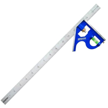 ESQUADRO COMBINADO PROFISSIONAL 16 - 406 MM IRWIN - 1884636 ESQUADRO COMBINADO PROFISSIONAL 16 - 406 MM IRWIN - 1884636