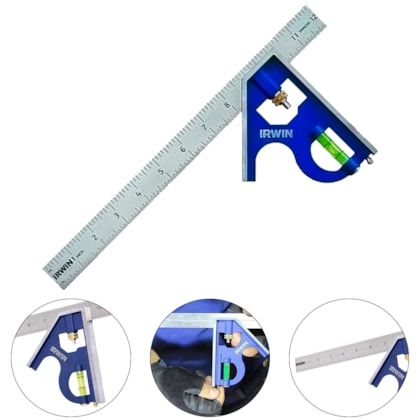ESQUADRO COMBINADO PROFISSIONAL 16 - 406 MM IRWIN - 1884636 ESQUADRO COMBINADO PROFISSIONAL 16 - 406 MM IRWIN - 1884636