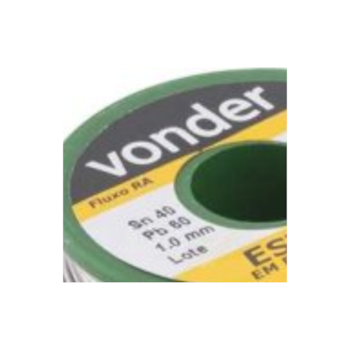 ESTANHO FIO C/ 500G (1,0MM, 40X60) - 7451406010 VONDER ESTANHO FIO C/ 500G (1,0MM, 40X60) - 7451406010 VONDER